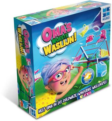 Brandunit Megableu oma&apos;s woeste waslijn actiespel