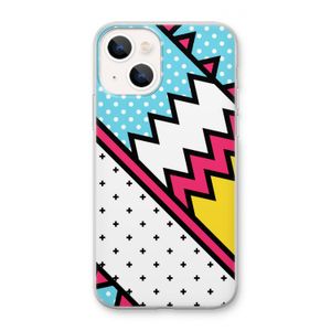 Pop Art #2: iPhone 13 mini Transparant Hoesje