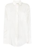 Forte Forte chemise boutonnée à strass - Blanc