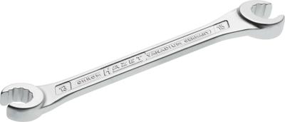 HAZET Dubbele ringsleutel · open 612-13X15 · Buitentwaalfkant profiel · SW 13 x 15 mm