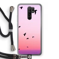Fly away: Xiaomi Redmi 9 Transparant Hoesje met koord