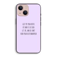Ochtendhumeur: iPhone 13 mini Biologisch afbreekbaar hoesje