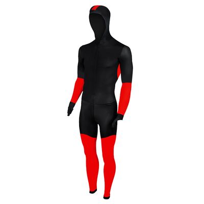 Craft Speed schaatspak CB zwart/rood unisex L