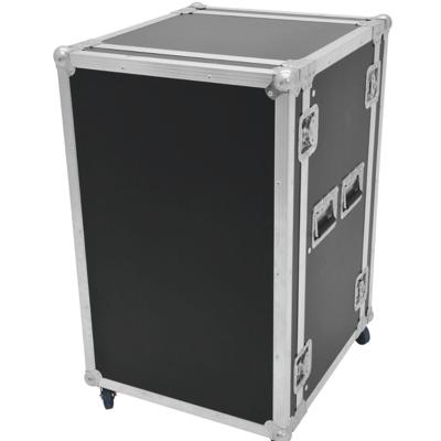 Roadinger Rack Profi 19 inch flightcase 20HE 450 mm diep met wielen