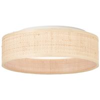 Brilliant Plafondlamp Zoe wit met natuurlijke kleur G99900/09