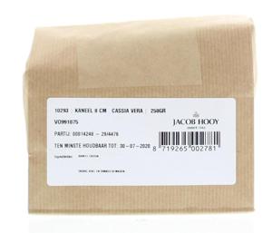 Jacob Hooy Kaneel pijpjes 8cm