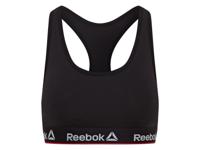 Reebok Dames sport-BH (M, Zwart)