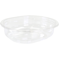 Tray | ovaal | 250ml | 140x110x35mm | PET | transparant | 960 stuks