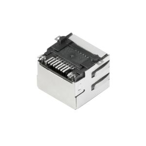 Weidmüller RJ45C3 S1U DE4G/Y RL RJ45-aansluitstekker CAT 3 2562890000 Bus, inbouw horizontaal Aantal polen 12 Zilver, Zwart 180 stuk(s)