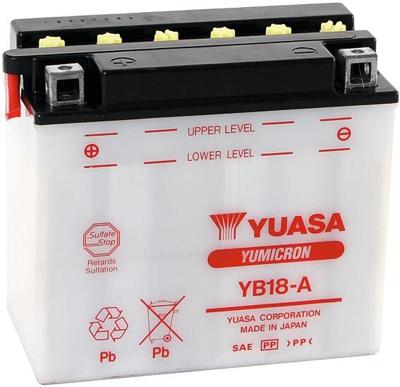 YUASA batterij "yb18-a". battery yb18-a standard without sp