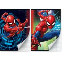 Spider-Man schriften Lijn en Ruit 10 mm A4 - 4 stuks