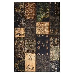 Heritaged Patchwork vloerkleed - Fade No.1 olijfgroen - 152x230 cm