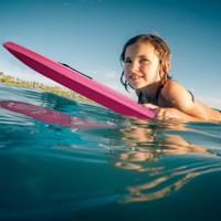 Bodyboard Lichtgewicht Drijvend Bord met EPS-kern en XPE-gezicht voor Strand voor Kinderen en Volwassenen 94 cm / 106 cm Roze - thumbnail