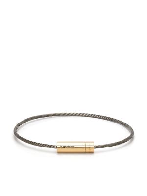 Le Gramme bracelet Cable 6g en or 18ct et argent sterling