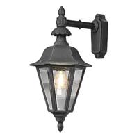 KonstSmide Klassieke muurlampPallas Down 31cm zwart - 483-750