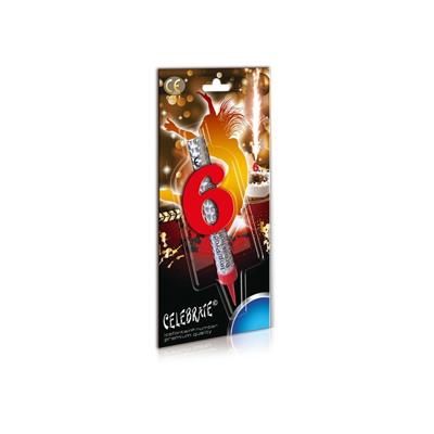 Verjaardagfeest IJsfontein - 6 jaar - taart versiering - decoratie fontijn