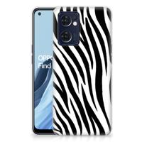 OPPO Reno 7 5G | Find X5 Lite | TPU Hoesje | Zebra