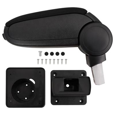 VidaXL Armsteun 13x31,5x(29-51) cm abs zwart