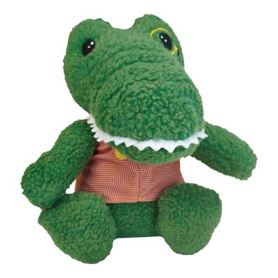 Knuffel voor honden Gloria Buky Krokodil 24 x 20 cm Groen
