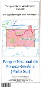Wandelkaart 2 Peneda-Geres Sul | Projekt Nord