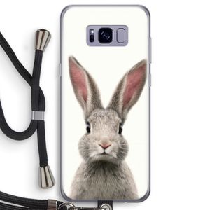 Daisy: Samsung Galaxy S8 Transparant Hoesje met koord