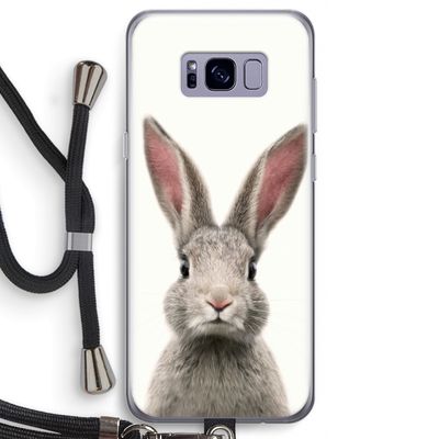 Daisy: Samsung Galaxy S8 Transparant Hoesje met koord