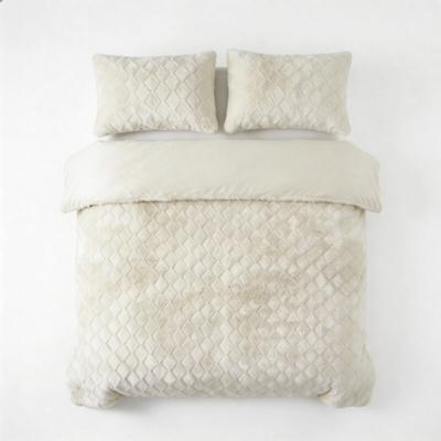 Sleeptime Faux Fur Syon Crème 240 x 200/220 cm