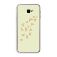 Falling Leaves: Samsung Galaxy J4 Plus Transparant Hoesje