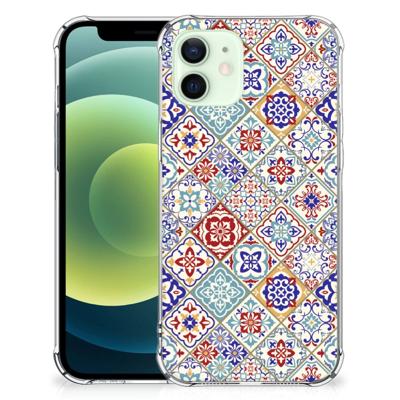iPhone 12 Mini Anti-Shock Hoesje Tiles Color iPhone 12 Mini Anti-Shock Hoesje Tiles Color