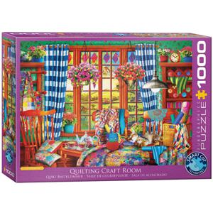 Eurographics puzzel Patchwork Craft Room - 1000 stukjes