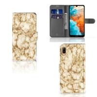 Huawei Y6 (2019) | Bookcase | Marmer Goud