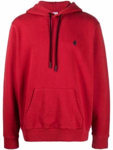 Marcelo Burlon County of Milan hoodie à logo brodé - Rouge