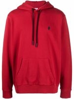 Marcelo Burlon County of Milan hoodie à logo brodé - Rouge