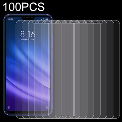 100 stuks 0 26 mm 9H oppervlaktehardheid 2.5D volledig scherm getemperd glas Film voor Xiaomi Mi 8 Lite
