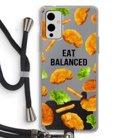 Eat Balanced: OnePlus 9 Transparant Hoesje met koord