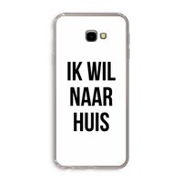 Ik wil naar huis: Samsung Galaxy J4 Plus Transparant Hoesje