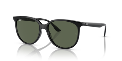 Zonnebril Ray-Ban -0RB4378-601/71 Black Dark Green