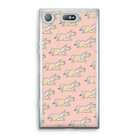 Ponys: Sony Xperia XZ1 Compact Transparant Hoesje Ponys: Sony Xperia XZ1 Compact Transparant Hoesje