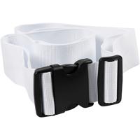 Creativ Company Bagageriem, b: 5 cm, afm 92-164 cm, wit, 1 stuk