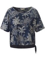 Blouse Van Margittes blauw - thumbnail