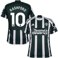 Manchester United Shirt Uit 2023-2024 + Rashford 10 - thumbnail