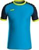 JAKO 4224 Shirt Iconic Km - Jako-Blauw/Marine/Fluogeel - L