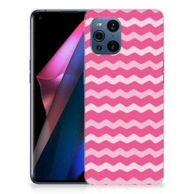 OPPO Find X3 | X3 Pro | TPU bumper | Waves Pink