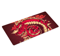 Fire dragon anime vinyl XXL muismat