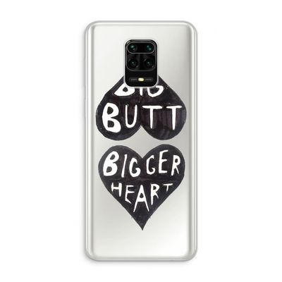 Big butt bigger heart: Xiaomi Redmi Note 10 Lite Transparant Hoesje