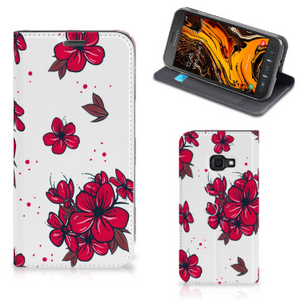 Samsung Galaxy Xcover 4s Smart Cover Blossom Red