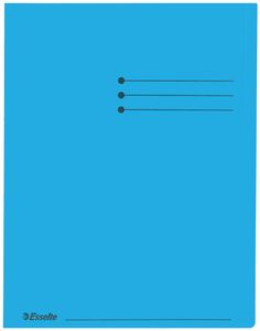 Esselte Cardboard Folder Blue 180 g/m2 Blauw A4