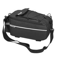 Trizand Koel Fietstas - zwart - 9L - 40 x 18 x 17 cm - klittenband voor bevestiging