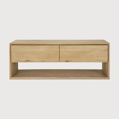 Ethnicraft TV-meubel 'Nordic' Geolied Eikenhout, 120cm