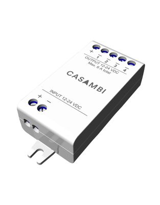Casambi CBU-PWM4 controller voor 4 kanalen 12-24V max 6A bleutooth voor led strips RGB